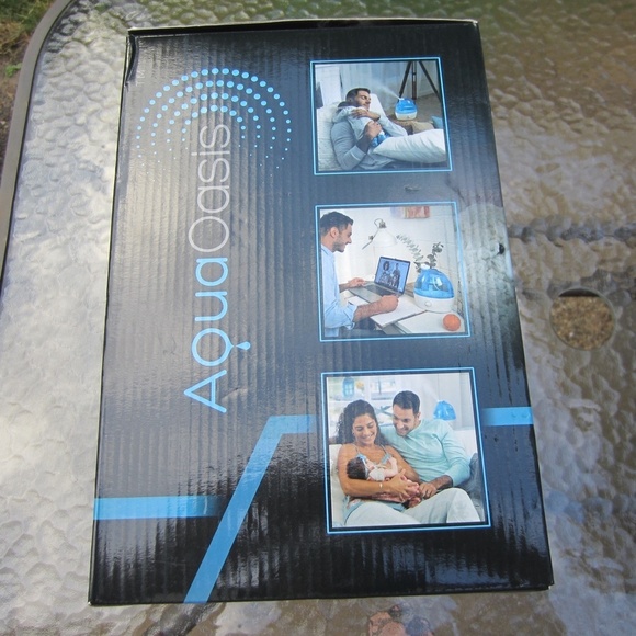 AquaOasis Cool Mist Humidifier 2.2L Water Tank Quiet Ultrasonic Humidifier New - Picture 8 of 12